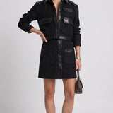 Maje Women's Black Tweed Jacket And Skirt Set Size 38 FR 10 UK 6 US MFPVE00412