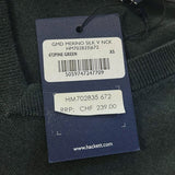 Hackett London Men's Green Knit V-Neck Wool & Silk Sweater Size XS HM702835