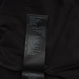 Sandro Paris Women's Black Rhinestones Flowers T-Shirt Size 0 XS SFPTS01436