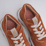 Hogan Women's Brown Hyperactive Allac Forature Sneakers Size 37 EU 4 UK 7 US