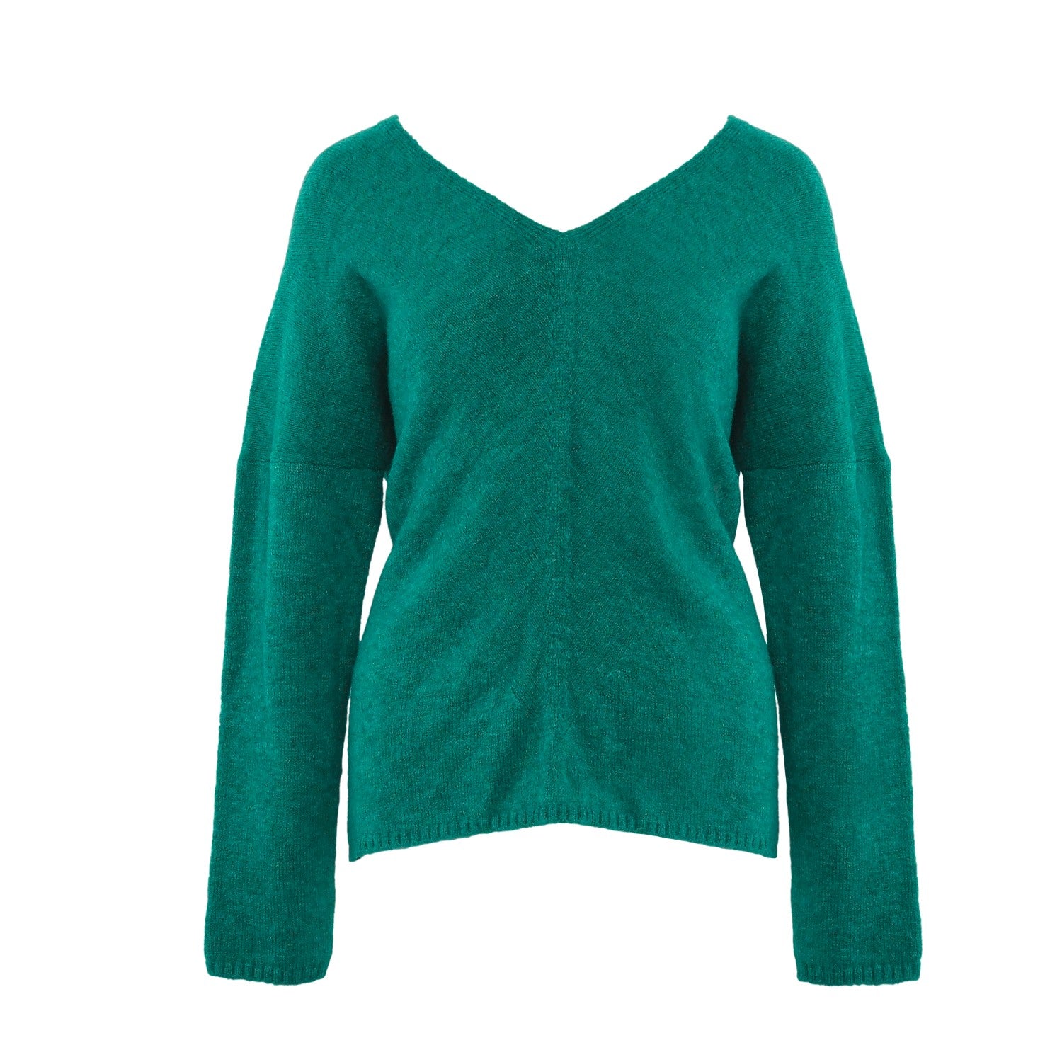 Maje Women's Green Knitted Wool Blend Sweater Size 40 FR 12 UK 8 US MFPPU00351