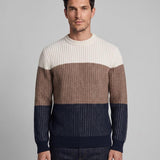 Hackett London Men's Multicolour Wool & Cashmere Blend Sweater Size L HM702714