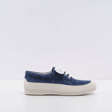 Hogan Women's Navy Suede H258 Tradition Sneakers Size 37.5 EU 4.5 UK 7.5 US