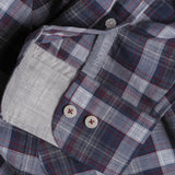 Hackett London Men's Multicolor Check Cotton Flannel Shirt Size XXL HM309208