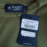 Hackett London Men's Green Knit Merino Wool & Silk Sweater Size XL HM702803