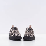 Hogan Women's Black Zebra H543 Allacciato Lace Up Shoes Size 35 EU 2 UK 5 US