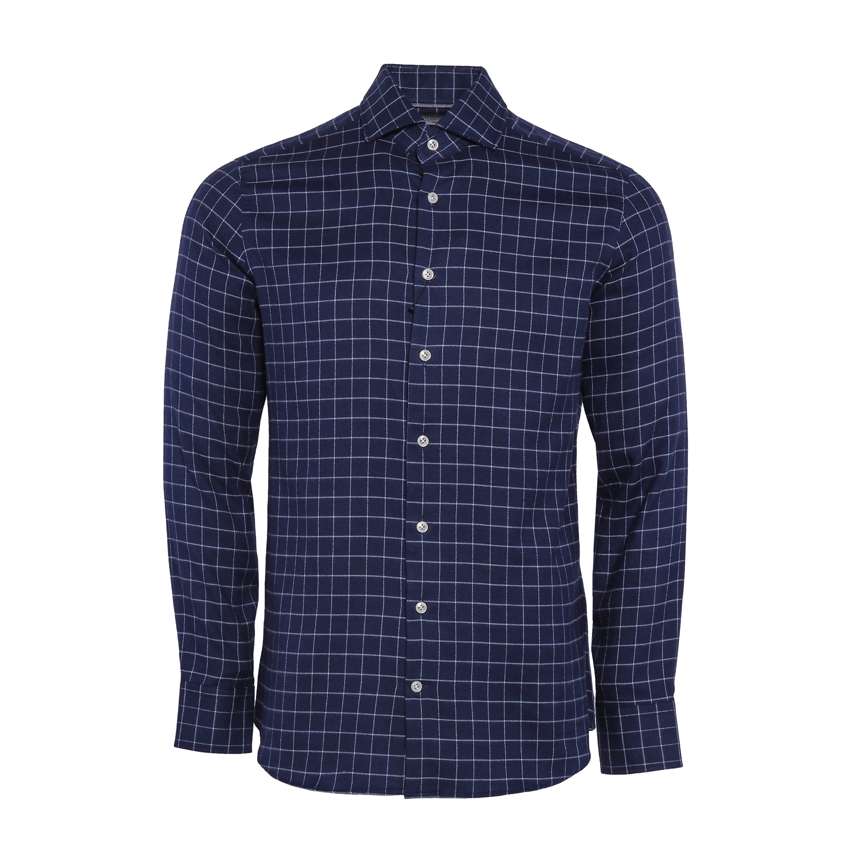 Hackett London Men's Blue Checked Shirt Size S HM308901
