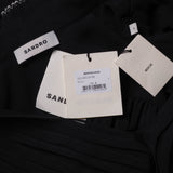 Sandro Women's Black Long Sleeve Blouse Size 34 FR 6 UK 2 US SFPTO00542