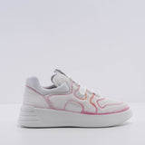 Hogan Women's White Rebel H562 Lav Eff Scritta Sneakers Size 41 EU 8 UK 11 US
