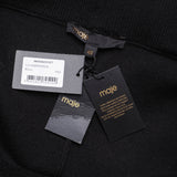 Maje Women's Black Knit Wide Leg Trousers Size 40 FR 12 UK 8 US MFPPA00327