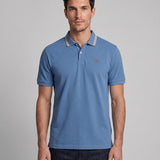 Hackett London Men's Blue 100% Cotton Short Sleeve Polo Shirt Size XXL HM562395