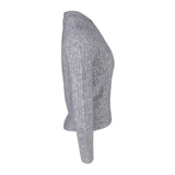 Sandro Women's Grey Knitted Mohair Blend Sweater Size 38 FR 10 UK 6 US S2741H