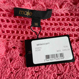 Maje Rosa, kurzes Damenkleid „Open Strick “, Größe 36 (FR), 8 (UK), 4 (US), MFPRO02497
