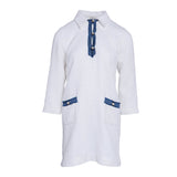 Sandro Paris Women's White Collared Short Tweed Dress Size 36 S 8 SFPRO03498
