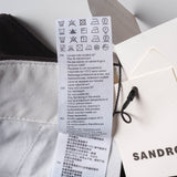 Sandro Men's Dark Brown Cotton Cargo Trousers Size 46 FR 36 UK 38 US SHPPA01193