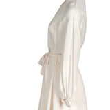 Maje Women's Ecru Viscose Short Shirt Dress Size 40 FR 12 UK 8US MFPRO02417