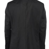 Hackett London Men's Black 100% Virgin Wool Suit Jacket Size 46 L HM422832