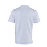 Sandro Paris Men's White Glossy Flower Cotton Polo Shirt Size M SHPTS01476