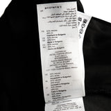 Sandro Damen-Midi-Kleid, schwarz, aus einer Mischung aus „ Leinen “, Größe 38FR, 10UK, 6US, SFPRO02853