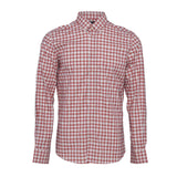 Hackett London Men's Red Check Long Sleeve Cotton Shirt Size M HM309210