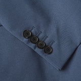 Sandro Paris Men's Blue 100% Virgin Wool Suit Jacket Size 48 FR 38 UK SHPVE00358