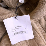 Sandro Women's Beige Knit 100% Wool Sweater Size 0 XS 6 SFPPU01166