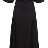 Sandro Damen-Longkleid in Schwarz mit Strasssteinen, Größe 34 FR, 6 UK, 2 US, SFPRO02951