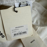 Sandro Women's White High Waist Wide Leg Jeans Size 36 S 8 SFPJE00614