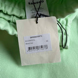 Sandro Paris Women's Green Logo Jogging Trousers Size 36 S 8 SFPPA00871