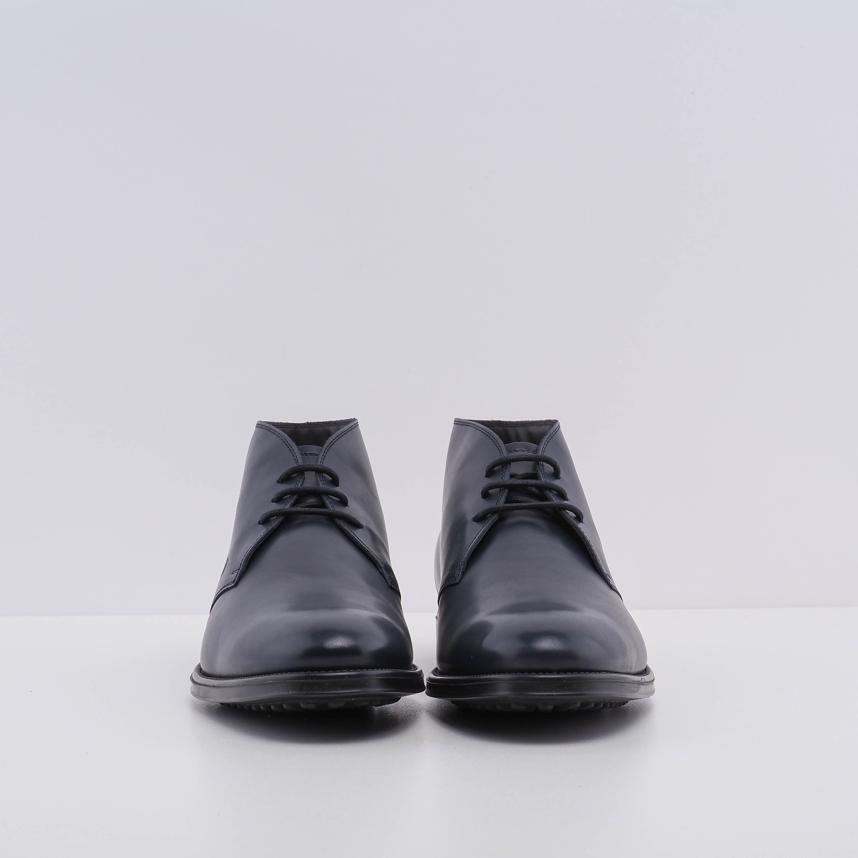 Tod's Men's Navy Polacco Gomma RQ Ankle Boots Size 46.5 EU 11.5 UK 13 US