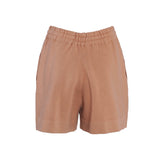Sandro Women's Beige Knit Drawstring Waist Shorts Size 36FR 8UK 4US SFPSH00272