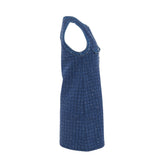 Sandro Women's Blue Sequins Tweed Short Dress Size 36 FR 8 UK 4 US SFPRO03474