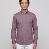 Hackett London Men's Purple Slim Fit Shirt Size L HM309530