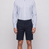 Sandro Paris Men's Navy Blue 100% Cotton Shorts Size 40 SHPBE00070