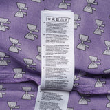 Maje Women's Purple Guipure Collar Viscose Shirt Size 36 FR 8 UK 4 US MFPCM00212