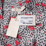 Maje Women's Multicolor Floral Long Sleeve Blouse Size 38 FR 10UK 6US MFPTO00551