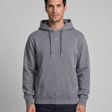 Sandro Paris Men's Grey Logo 100% Cotton Fleece Hoodie Size L SHPSW00676