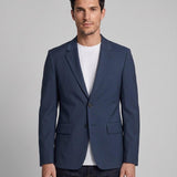 Sandro Paris Men's Blue 100% Virgin Wool Suit Jacket Size 48 FR 38 UK SHPVE00358