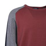 Hackett London Top Sweater Knit Pink Grey Size S HM702701