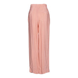 Sandro Women's Pink Viscose Straight Trousers Size 36 FR 8 UK 4 US SFPPA00883