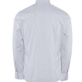Hackett London Men's White Slim Fit Abstract Shirt Size M HM309145
