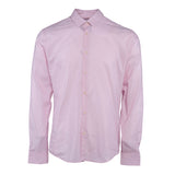 Sandro Men's Pink Long Sleeve Plain Shirt Size S SHPCM00113