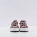 Hogan Men's Brown Suede Rebel H Punzonato Sneakers Size 40 EU 6.5 UK 8 US