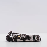 Tod's Women's White Cow Print Stringa Borchie Sandals Size 39 EU 6 UK 9 US