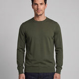 Hackett London Men's Green Knit Merino Wool & Silk Sweater Size XL HM702803