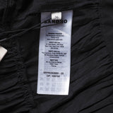 Sandro Damen-Kurzkleid aus zwei Stoffarten, schwarz, Größe 36 FR, 8 UK, 4 US, SFPRO02680