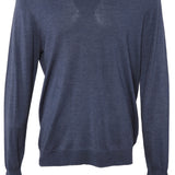 Hackett London Men's Blue Knit Wool Silk Blend Sweater Size 2XL HM702478