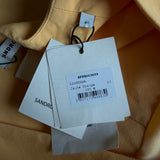 Sandro Paris Women's Orange Viscose & Linen Short Dress Size 40 L SFPRO03659