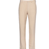 Sandro Men's Beige Linen Blend Straight Suit Trousers Size 42 SHPPA01342