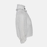 Sandro Women's White 100% Cotton Blouse Size 36 FR 8 UK 4 US SFPCM00468